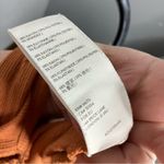 Anthropologie  Saturday Sunday ribbed tiered jumpsuit rust colored‎ size XS Photo 10