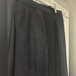 Ralph Lauren  Black Women's lined linen and silk Trousers Photo 3