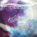 kim rogers Splash Winter  PM Medium Top Tie Dye Handmade Purple‎ Blue 538 Photo 7