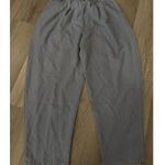 Halara  Barrel Leg Work Pants Casual Pleated Pull On Weathervane Gray M Photo 4