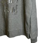 All Saints Freedom Iona Graphic Sweatshirt Gray Marl Size 10 NWT No Borders Photo 4