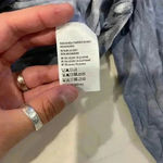 American Eagle  Soft & Sexy TieDye Long Bell Sleeve Blouse WrapFront Womens Small Photo 2