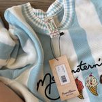 NWT ROWING BLAZERS X MORGENSTERN’S ICE CREAM CONE COTTON STRIPED SWEATER Size XS Photo 6