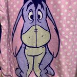 Disney Eeyore Womens Lounge Pajama Top 3XL 22W 24W Pink & Purple Fleece Photo 1