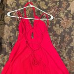 House of Harlow 1960 x Revolve Strappy Maxi Dress size M Red Photo 6