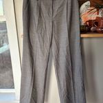 United Colors Of Benetton  Gray Low Rise Wide Leg Trouser Pants Size 44 US 8 Photo 4