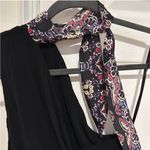 Free People Caroline Black Mock Neck One-Shoulder Top Photo 11