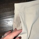 Melrose and Market  Ivory Corduroy Button Front Skirt Photo 1
