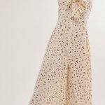 Free People  INTIMATELY Romper Extra Small Coming Home NWT White Black Floral Photo 0