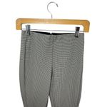 Rag and Bone Skinny Ankle Pants Black White Cropped Size 0 Herringbone Office Photo 3