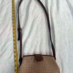 Liz Claiborne Vintage Crossbody Leather Purse Brown Small Pockets Bag square Photo 5