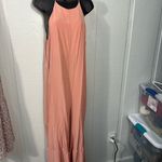 Tibi  Peach Sleeveless Pantsuit Size 10 EUC Photo 1