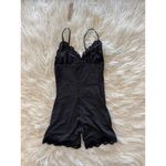 SKIMS  Fits Everybody Lace Triangle Onesie Onyx Size Medium Photo 7