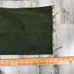 Frame  Wide Leg Button Fly Jeans – Olive Green – Size 34 – Pockets – MSRP $258 Photo 5