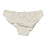 ANDIE NWT  Swim The Bikini Rib Bottom Medium Coverage Low Rise XL Coco White Photo 5