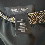 White House | Black Market  Sleeveless Black Jumper with Sparkling Neckline Photo 2