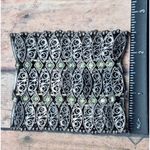 None Wide Stretch Bracelet Black Gun Metal Statement Filigree & Rhinestones One Size Photo 6