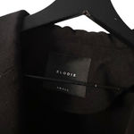 Elodie Black Double-Breasted Blazer Jacket | Women’s Size Small Photo 2