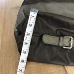 Liebeskind Gray 100% Canva Leather Handbag Purse Photo 4