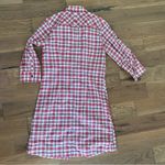 Jachs Just a Cheap Shirt Red Plaid Cotton Shirtdress Size XS Photo 1