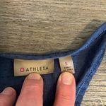 Athleta Women's Navy Blue Razor Back Athletic Tank Top Small Photo 1
