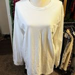 PINK - Victoria's Secret NEW PINK Victoria Secret Bling Long Sleeve TShirt Size L Photo 0