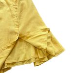 ZARA Linen Off The Shoulders Dress Photo 3