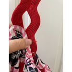 Anthropologie  x Maeve Tiered Printed Mini Dress large EMBROIDERED SQUIGGLE Photo 1