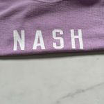 Nash Collection Ribbed Lilac sweatshirt Sz YXL Sporty casual Academia Festival Pink Photo 7
