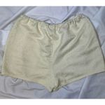 Free People Pearl Satin Shorts Drawstring Waist Tofu L Photo 11
