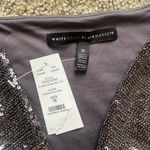White House | Black Market  Sequin Cowl Neck Top Medium Photo 4