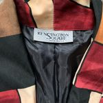 Vintage Kensington Square Colorblock One Button Blazer M Size M Photo 2