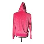 LeeHanTon Full Zip Pink Soft Solid Hoodie Sweat Shirt Size S Photo 7