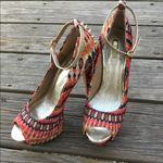 Platform shoes so fancy! Blue Size 8 Photo 6