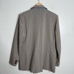 Loft Versa Striped Seasonless Stretch Double Breasted Blazer Size 6 Photo 8
