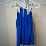 EXPRESS  Blue Relaxed Racerback Camisole Photo 1