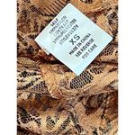 Honey Punch Button Front Lace Pink Black Top Blouse XS Baddie Sheer Delicate NWT Photo 6