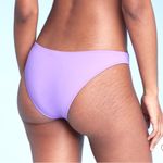 Shade & Shore New  High Leg Extra Cheeky Lavender Bikini Bottoms Medium Photo 1