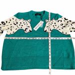 MINKPINK NEW Snow Leopard Sweater Size Large Photo 3
