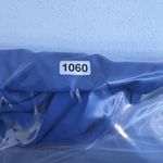 Everlane Medium The Triangle Bikini Top Deep V-Neck Tie Back Blue Swimsuit Photo 10