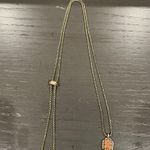 Kendra Scott Teo Dichroic Glass Gold Necklace Photo 2