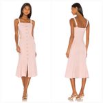 Majorelle Otis Midi Dress in Blush Pink Photo 1
