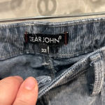 Dear John  Joyrich Comfort Skinny Distressed Cut Off Split Hem Gray Corduroy‎ 32 Photo 5