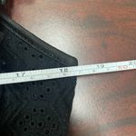 Ecowish Black Ruffle Sleeve A-Line Summer Dress Size Large Photo 7