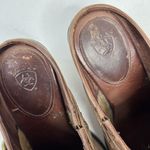 Ariat  Women's Size 6.5 Clogs Distressed Brown Leather Wedge Heel Western Photo 5