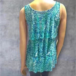 Yves Women's Sleeveless Tiered Tank Top Photo 8