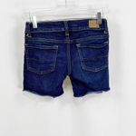 American Eagle  Blue Mid Rise Distressed Denim Shorts Photo 3