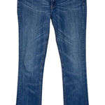 Earnest Sewn Jeans Womens 6 29" Blue Hefner Boot Cut Handsanding Vintage Y2K Photo 0