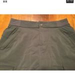 Athleta Charcoal Gray TREKKIE CARGO SKIRT Sz 4 Photo 1