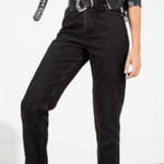 Levi's 1999 VINTAGE LEVI’S 512 SLIM FIT STRAIGHT LEG HIGH WAISTED CREASED BLACK WASHED Photo 0